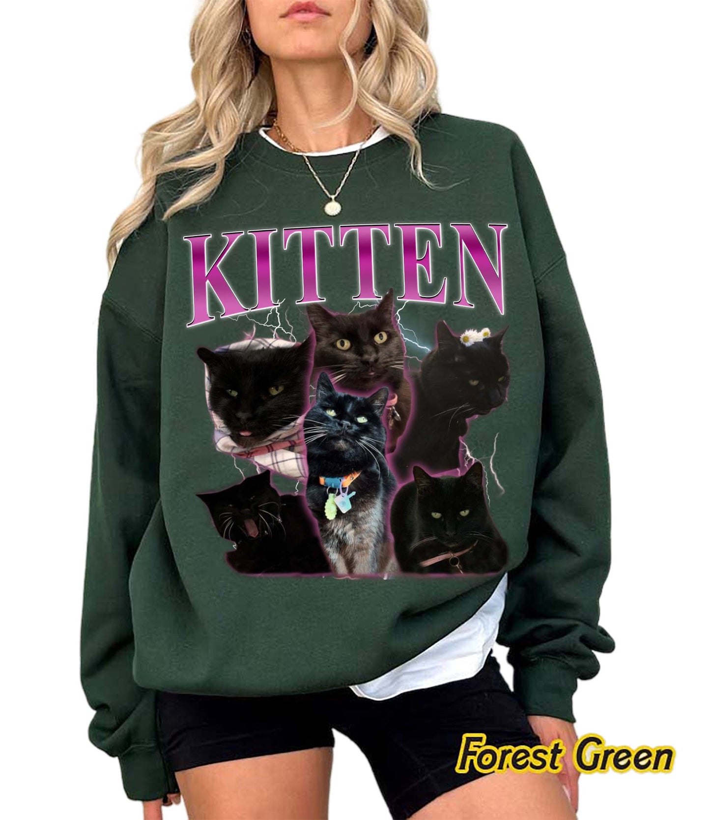 Unique Custom Pet Photo and Pet Name T-Shirt| Sweatshirt| Hoodie 🎀Gift Shirt🎀