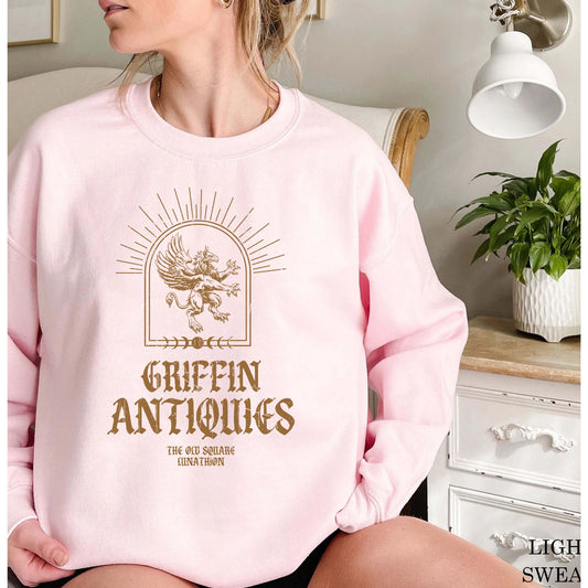 Griffin Clipart Shirt, Griffin  Mythical Creatures Clipart , Sweatshirt, fairy tale character, bookish shirt