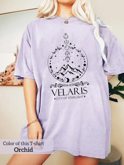 Velaris Design Png, Velaris City Of Starlight Png, The Night Court Png, SJM Merch Png, City of Starlight Png, ACOTAR Design Shirt Png.