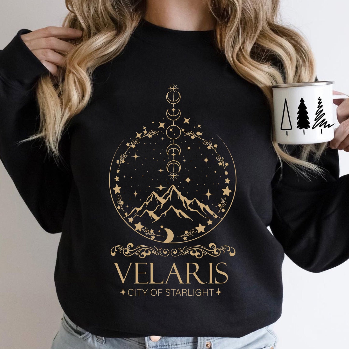 Velaris Design Png, Velaris City Of Starlight Png, The Night Court Png, SJM Merch Png, City of Starlight Png, ACOTAR Design Shirt Png.