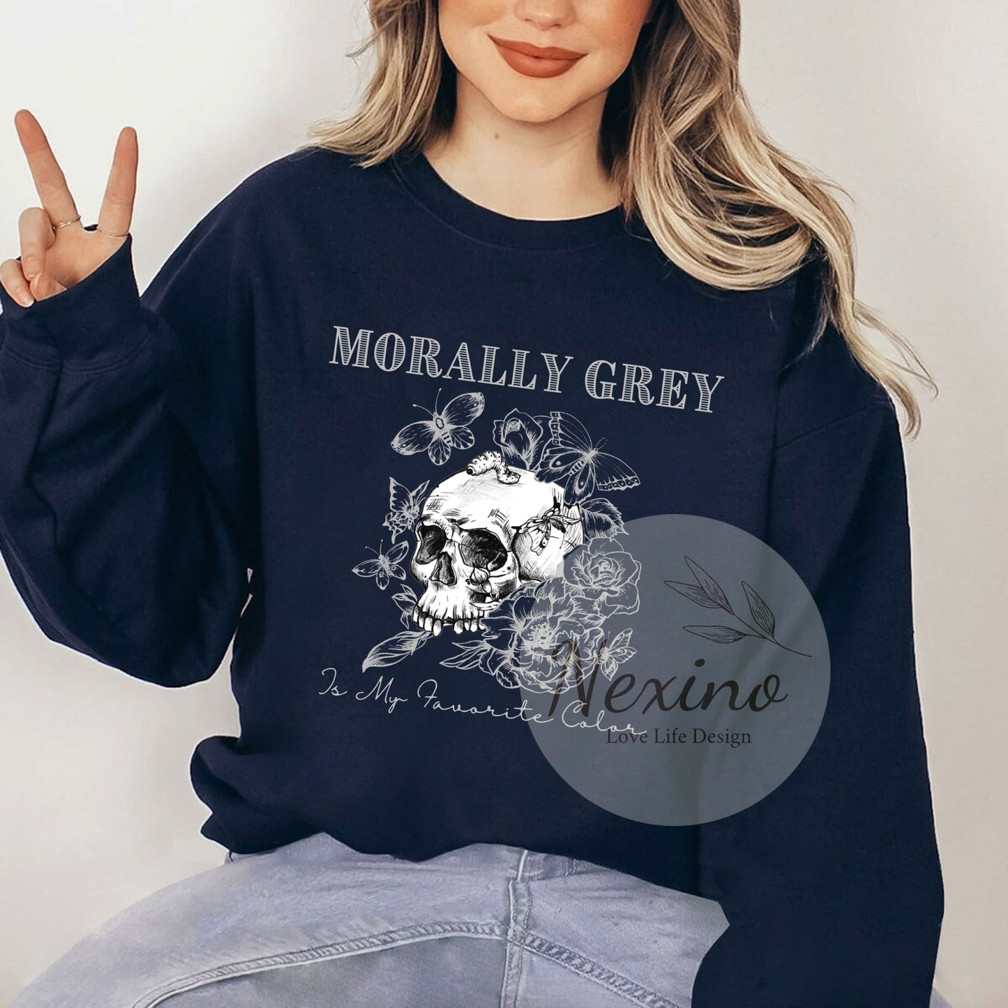 Morally Grey Png, Trendy Dark Romance reader book club Design Shirt Png, Bookish Merch Png, Romance Morally Grey Png, Digital Download