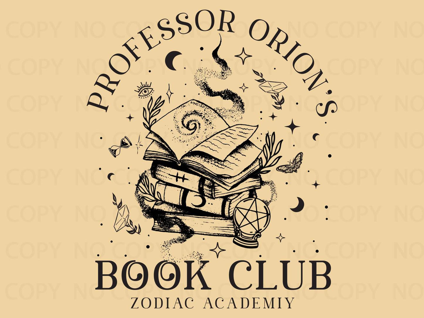 Processor Orion's Book Club Zodiac Academy Design Png, Book Lover Gift Png, Bookish Gifts Png, Bookworm, Book Club Design, Digital Download