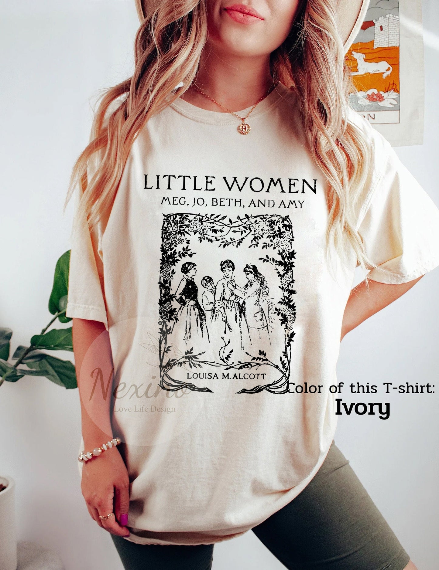 Little Women T-Shirt, Little Women Sweatshirt Gift, Louisa M. Alcott Gift, Literary Gift Bookish Gift, Long Sleeve Little Women Sweater