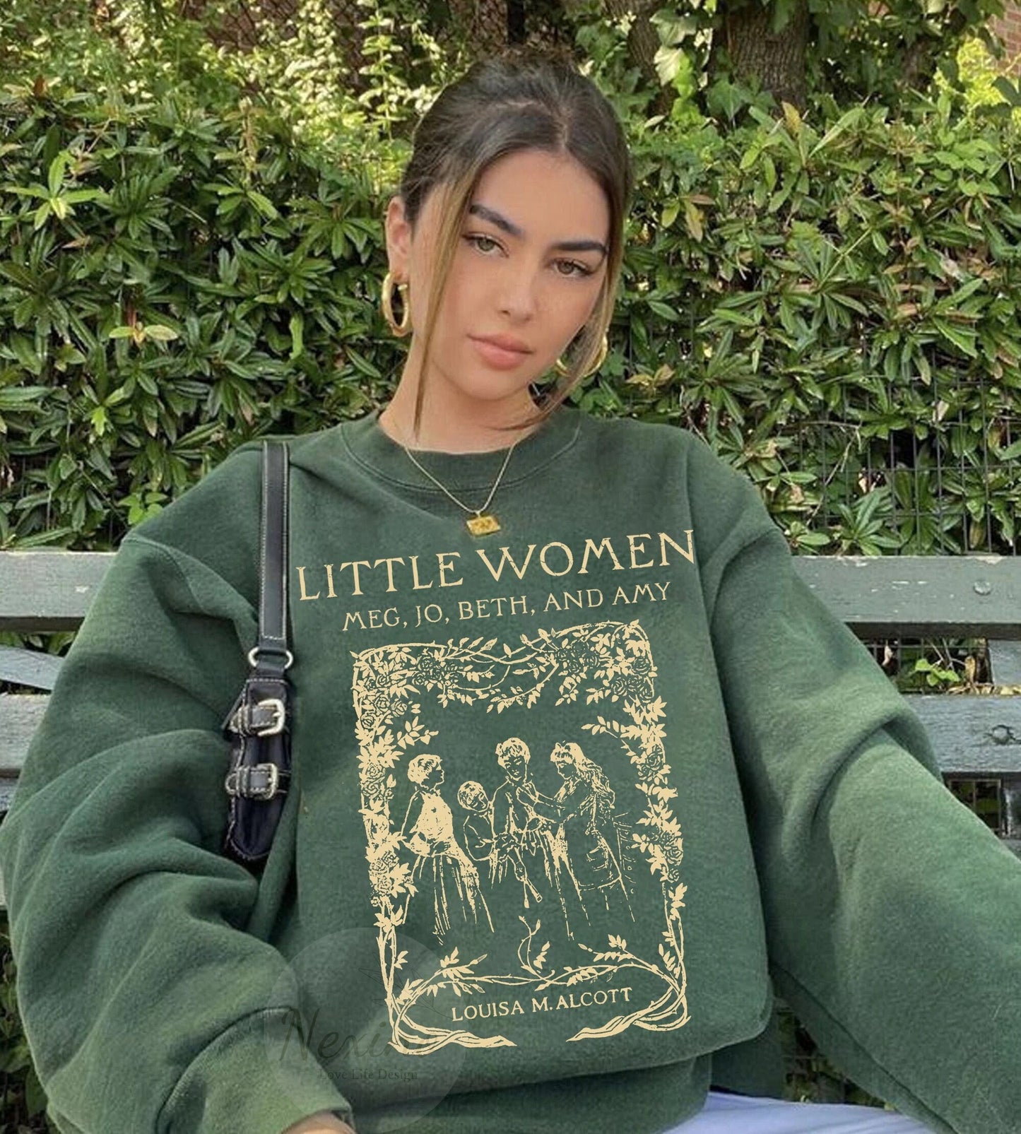 Little Women T-Shirt, Little Women Sweatshirt Gift, Louisa M. Alcott Gift, Literary Gift Bookish Gift, Long Sleeve Little Women Sweater