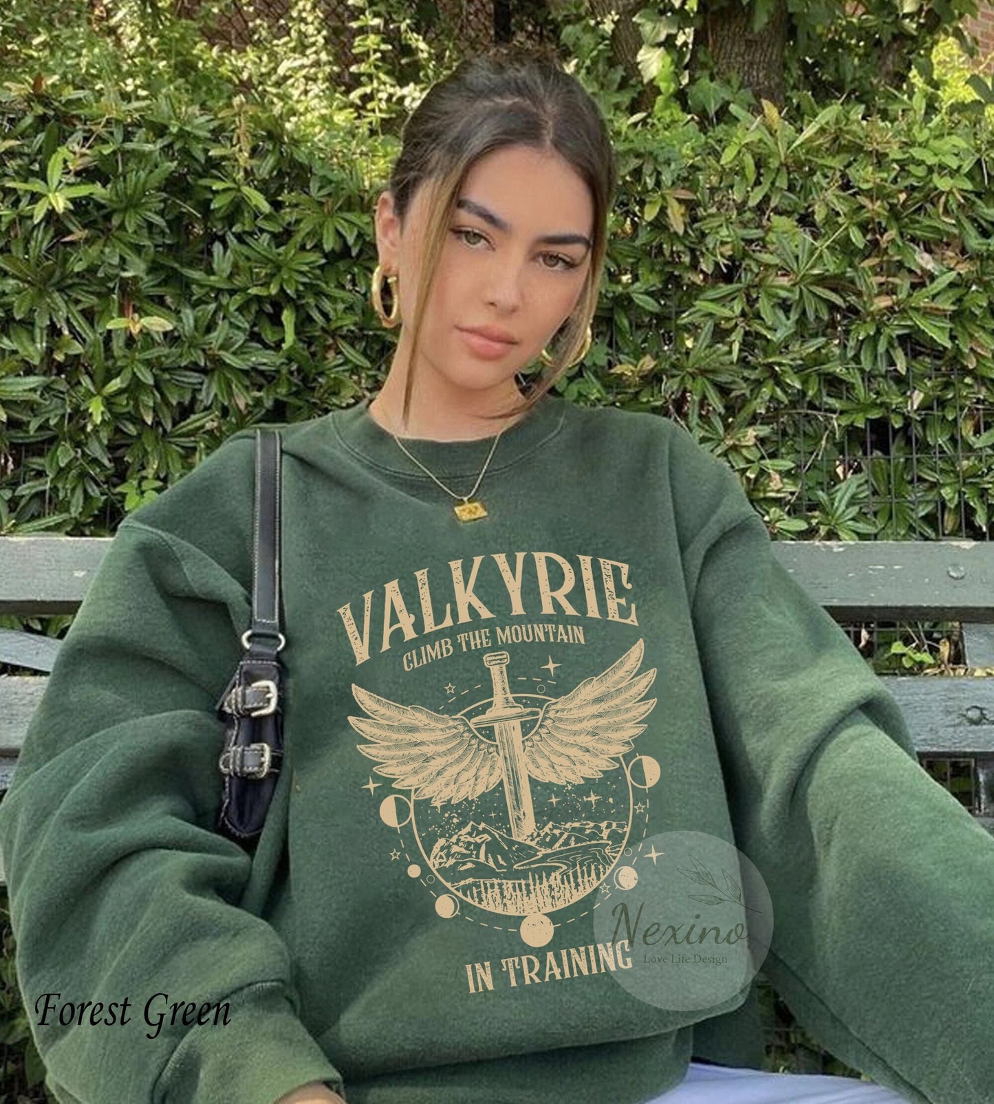 The Night Court Comfort Shirt, Valkyrie in Training Sweatshirt, Nesta Archeron Gwyn Emerie Cassian Azriel Illyrian Training Camp Velaris TOG