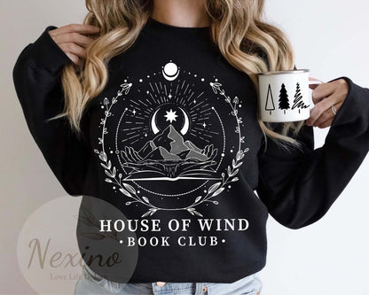 Library Velaris ACOTAR Illustrated Shirt, House Of Wind Shirt, Night Court Throne Of Glass Crescent City Artwork Inspired, ACOTAR fan gift