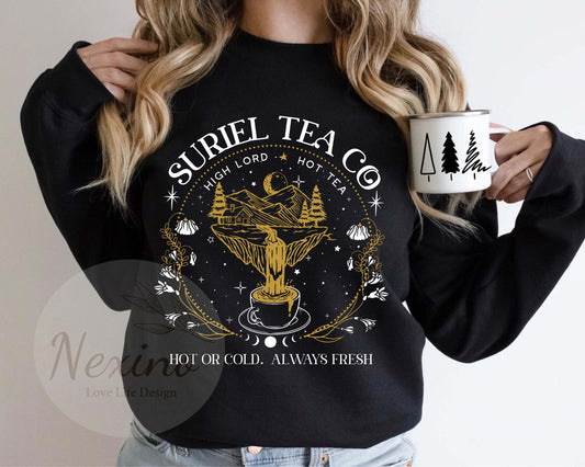 Suriel Tea Co Sweatshirt, Acotar Shirt, A Court Of Thorns And Roses Shirt, The Night Court Gift Shirt, Sarah J Maas Shirt, Bookish Shirt