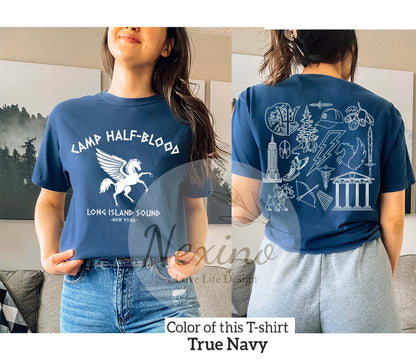 Camp Halfblood Shirt, Camp Half-Blood Shirt, Trendy Shirt, Percy Jackson Shirt, Camp Jupiter, Half Blood Chronicles Branches