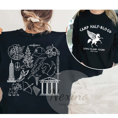 Camp Halfblood Shirt, Camp Half-Blood Shirt, Trendy Shirt, Percy Jackson Shirt, Camp Jupiter, Half Blood Chronicles Branches