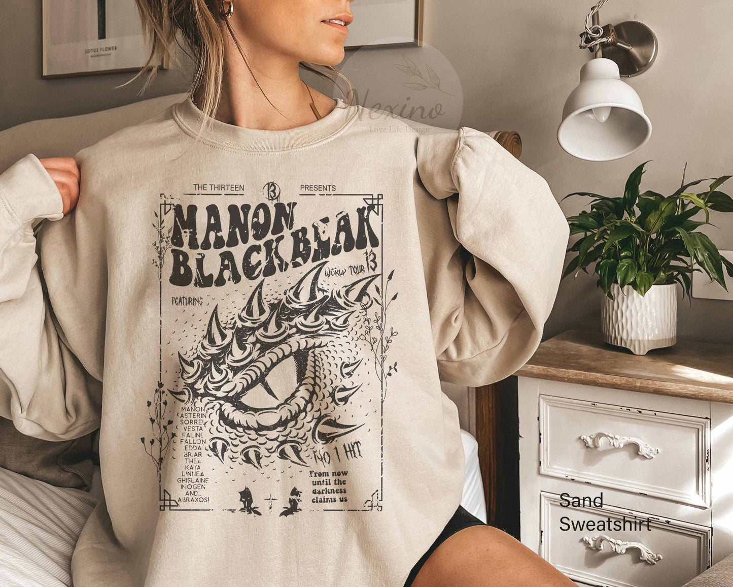 Manon Blackbeak, Throne of Glass Shirt, Sarah J Maas Merch, Crescent City, The Thirteen shirt, Manon Blackbeak Merch, Bookish Tee, SJM Merch