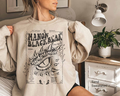 Manon Blackbeak, Throne of Glass Shirt, Sarah J Maas Merch, Crescent City, The Thirteen shirt, Manon Blackbeak Merch, Bookish Tee, SJM Merch