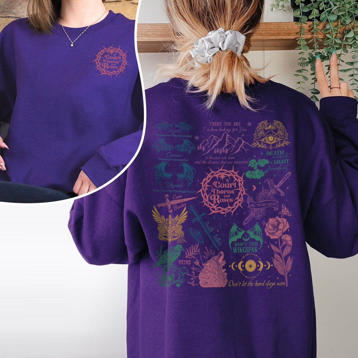 Velaris Acotar Sweatshirt, A Court Of Thorns And Roses Court, Acotar Shirt, Sjm Merch, Fantasy Romance Sweatshirt, City Of Starlight Hoodie