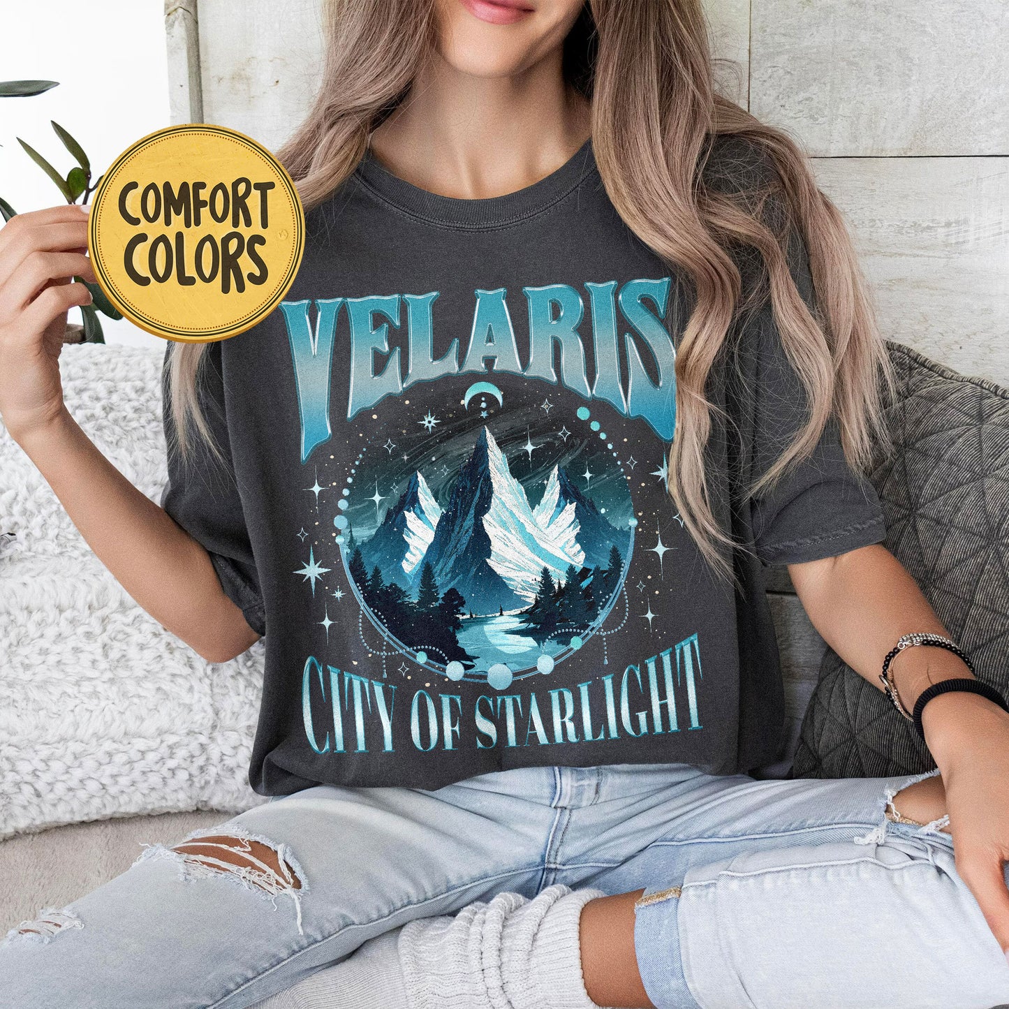 Velaris Png, Velaris City Of Starlight Png, The Night Court Png, SJM Merch Png, City of Starlight Sweater, ACOTAR Png, ACOTAR Velaris Png