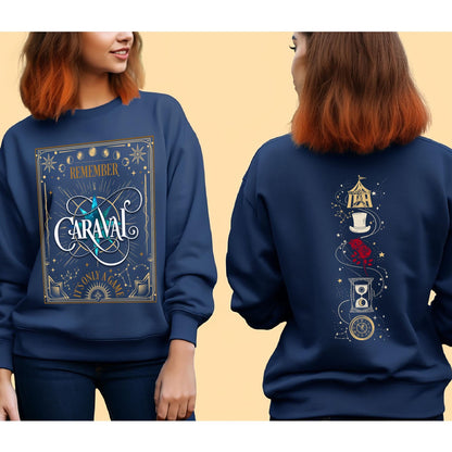 Caraval Sweatshirt, Remember It's Only A Game Caraval Shirt, Legendary Booktok Shirt, Stephanie Garber, Bookish Shirts, Romantasy Book Lover