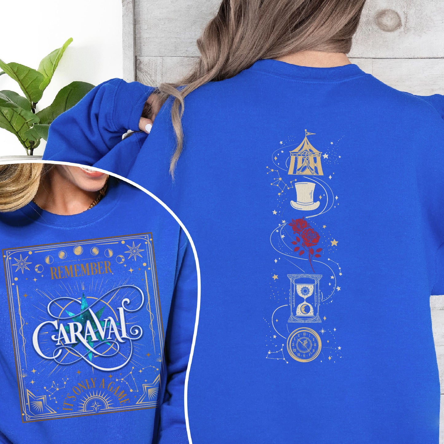 Caraval Sweatshirt, Remember It's Only A Game Caraval Shirt, Legendary Booktok Shirt, Stephanie Garber, Bookish Shirts, Romantasy Book Lover