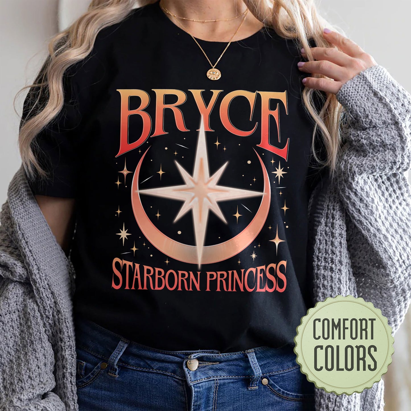 Bryce Quinlan Starborn Princess Png Instant Download, Light It Up Crescent City Shirt Design Png, Lunathion Png, SJM Merch Bookish Gift