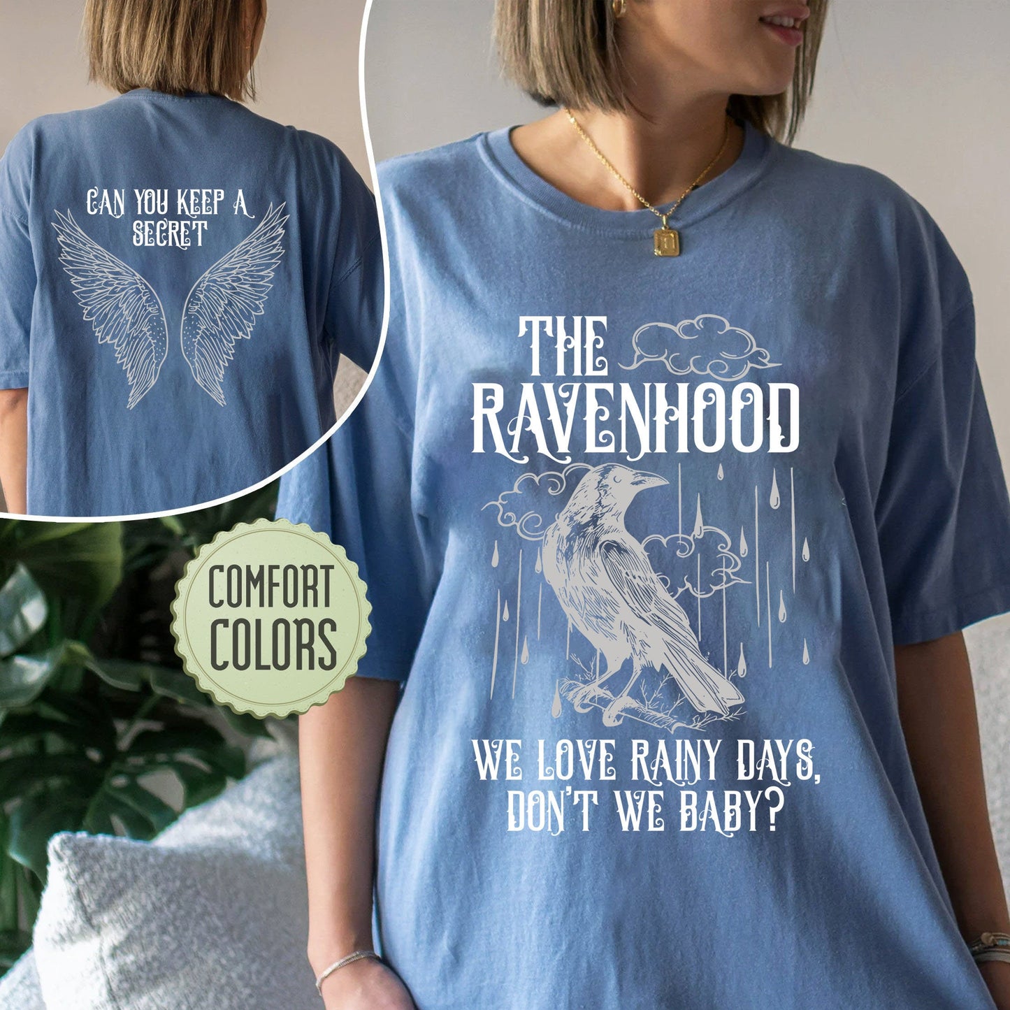 We Love Rainy Days Comfort Color Shirt, Dont We baby Shirt, Rainy Days Shirt, Bookish Tee, Book Lover Gift, Romance books, Original Designer