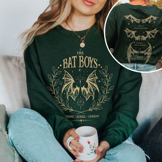 The Bat Boys PNG, Acotar Bookish Shirt Designs, The Night Court Illyrians, A Court of Thorns and Roses Rhysand Cassian Azriel PNG