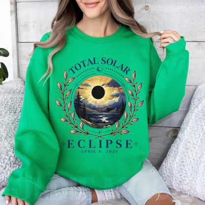 Total Solar Eclipse Watching PNG, Path of Totality Eclipse, Celestial Shirts, Aesthetic April 8 2024, Retro Solar Eclipse Tee, PNG