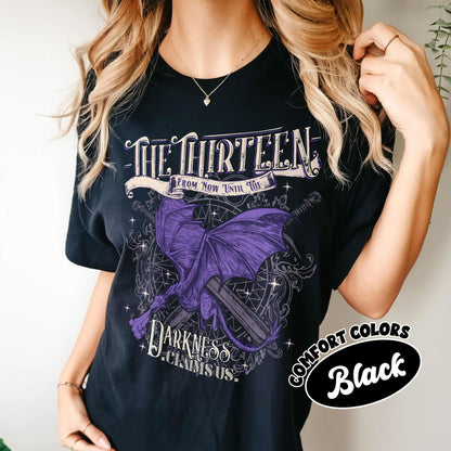 The Thirteen From Now Until The Darkness Claims Us PNG Digital Download, Throne Of Glass SJM Merch PNG Instant Download