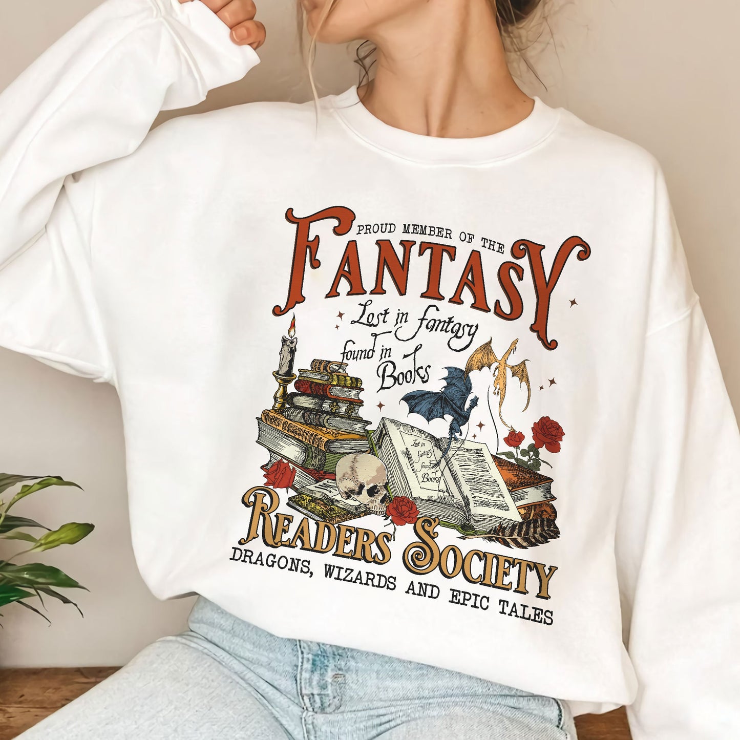 Fantasy Readers Book Club Sweatshirt, Fourth Wing Shirt Fantasy Reader, Basgiath War College Sweatshirt, Fourth Wing Sweatshirt, Bookish Tee