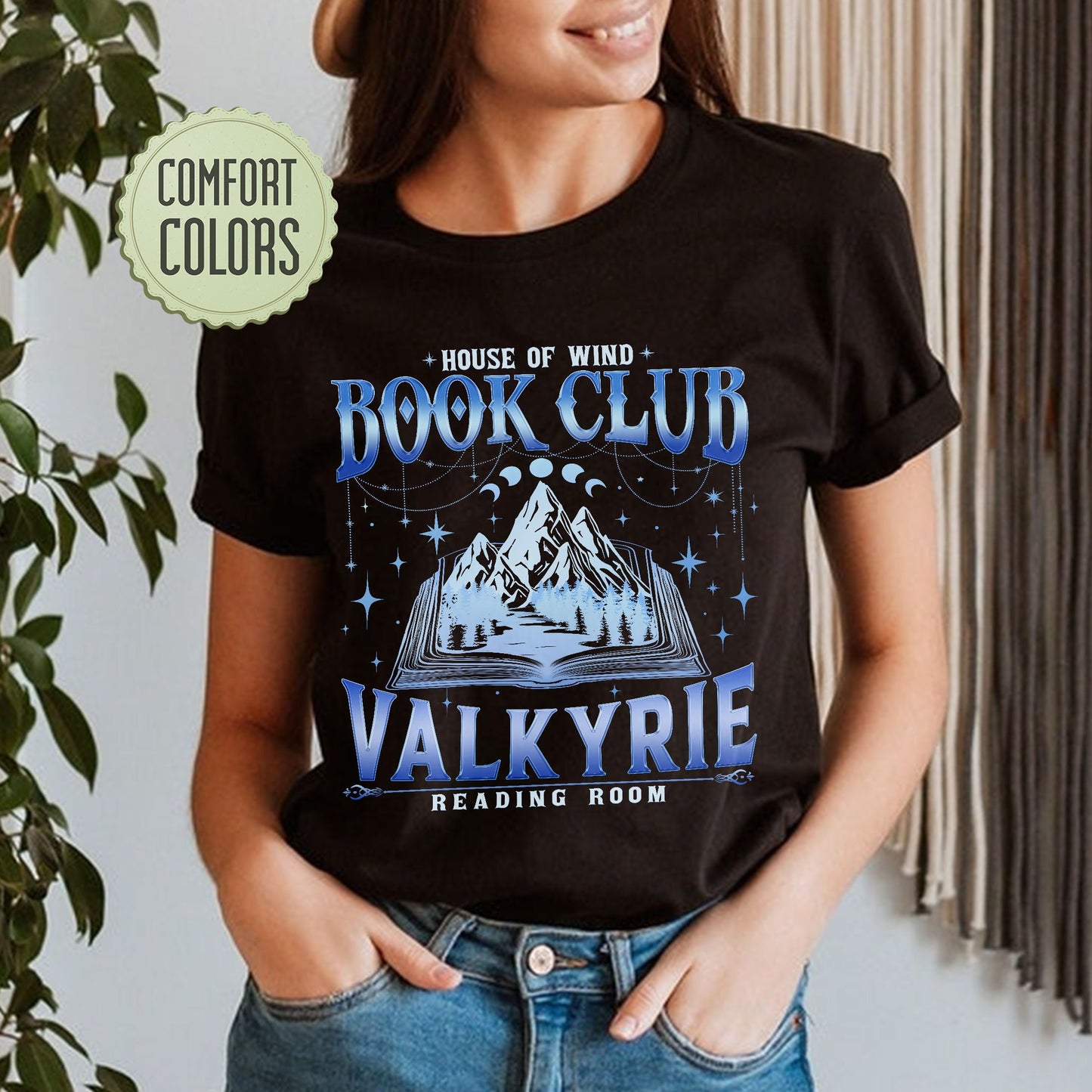 House Of Wind Book Club PNG, Acotar Book Club Shirt Designs, Night Court Throne Of Glass, Valkyrie Reading Room, Velaris Digital Download