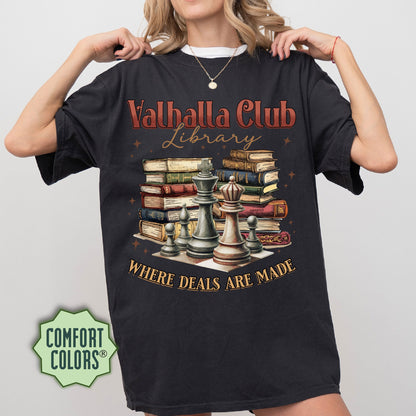 Valhalla Club Comfort Colors Shirt, Twisted Love Shirt, Twisted Series Merch, King of Wrath, Booktok Shirt, Book Lover Gift, Alex Volkov