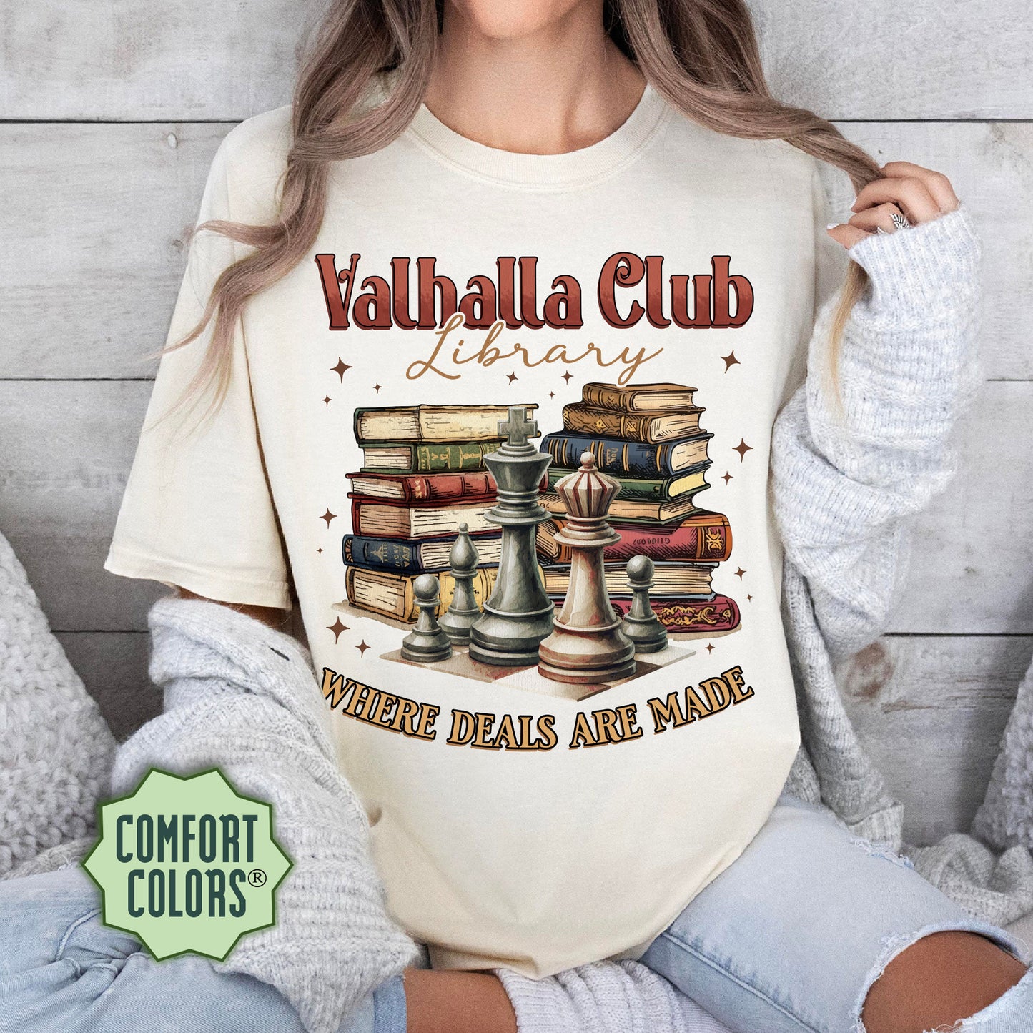 Valhalla Club Comfort Colors Shirt, Twisted Love Shirt, Twisted Series Merch, King of Wrath, Booktok Shirt, Book Lover Gift, Alex Volkov