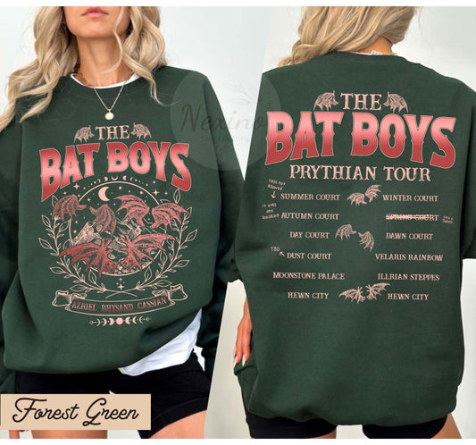 The Bat Boys Acotar Sweatshirt, The Night Court Illyrians, A Court of Thorns and Roses Rhysand Cassian Azriel, Feyre Bat Boy Wings, Bookish