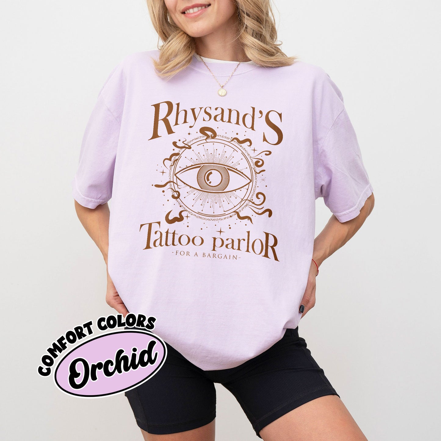 Rhysand's Tattoo Parlor Comfort Colors Shirt, Rhysand Shirt, Acotar Velaris Shirt, Feyre And Rhysand, Bookish Shirt, Acotar Fan Gift