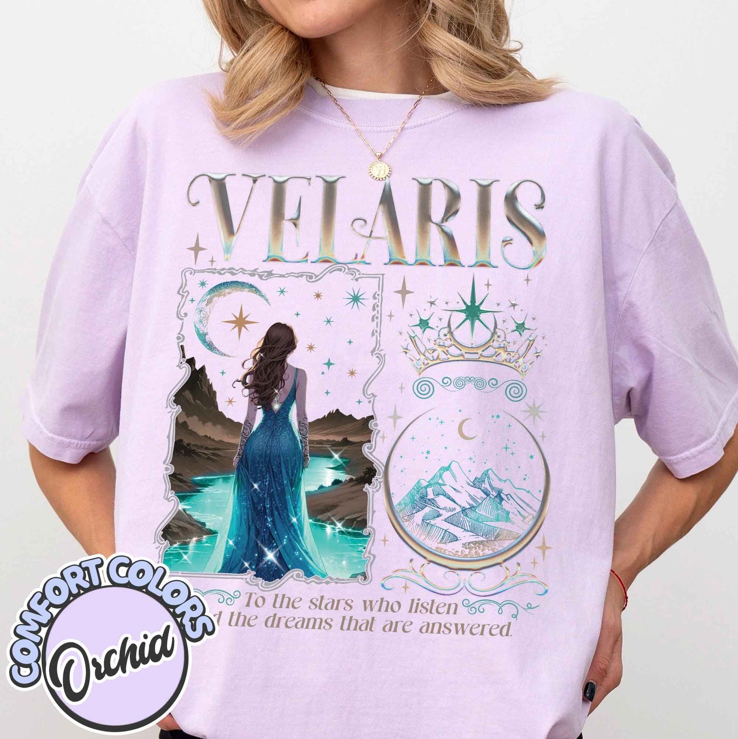 Velaris City of Starlight Acotar Comfort Colors Shirt, The Night Court Shirt, Court Of Dreams, Rhysand, Cassian, Sarah J Maas, Booklover Tee