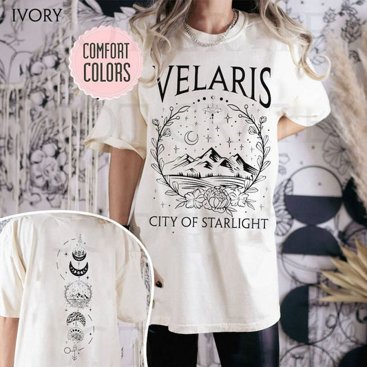 Velaris Shirt, ACOTAR shirt, acotar Merch, Night Court Shirt, City Of Starlight, Sarah J Mass House of Win