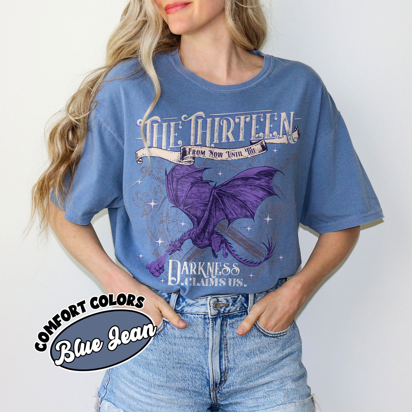 The Thirteen From Now Until The Darkness Claims Us PNG Digital Download, Throne Of Glass SJM Merch PNG Instant Download