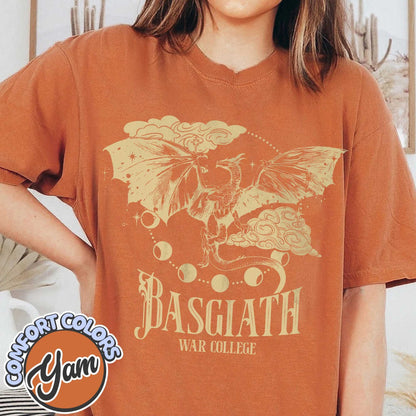 Basgiath War College Comfort Colors Shirt, Fourth Wing, Fly or Die, Fourth Wing Riders Quadrant Shirt, Violet Sorrengail, Bookish Shirt