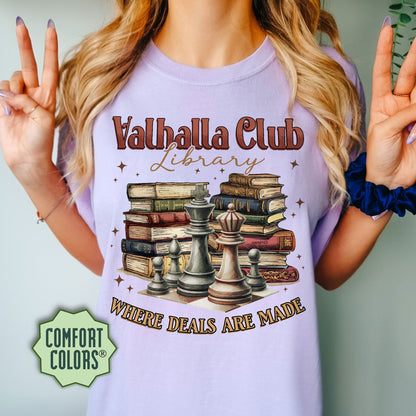 Valhalla Club Comfort Colors Shirt, Twisted Love Shirt, Twisted Series Merch, King of Wrath, Booktok Shirt, Book Lover Gift, Alex Volkov