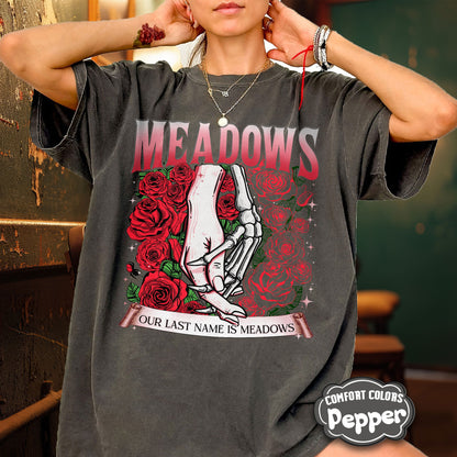 Meadows Comfort Colors Shirt, Haunting Adeline Merch, Bookish Merch, Hunting Adeline, Booktok Shirt, Dark Romance Gift, Bookish Shirt