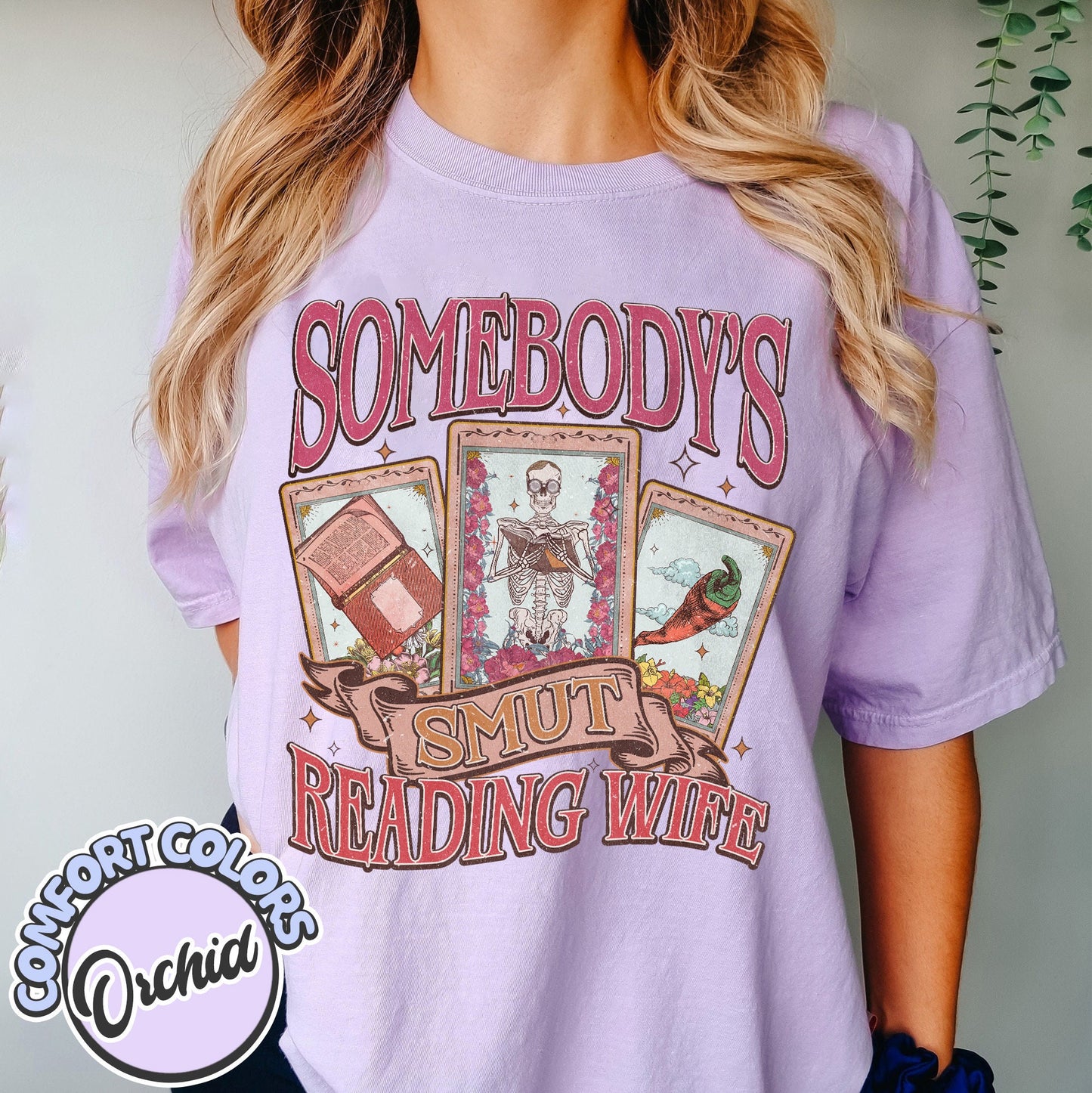 Smutty Book Club Comfort Colors Shirt,Somebody's Smut Reading Wife Shirt,Dark Romance Book Club Shirt,Spicy Book Club Shirt, Book Lover Gift