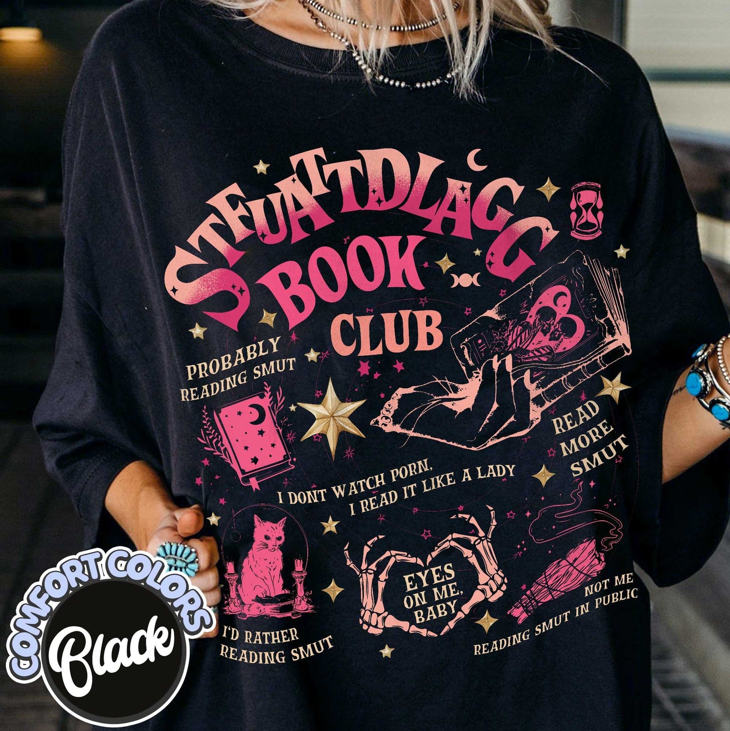 Stfuattdlagg Book Club Comfort Color Shirt, Stfuattdlagg Book Club, Stfuattdlagg Shirt, Spicy Book Club Shirt, Stuff For Book Lovers