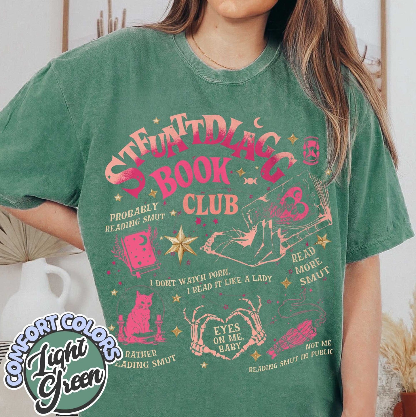 Stfuattdlagg Book Club Comfort Color Shirt, Stfuattdlagg Book Club, Stfuattdlagg Shirt, Spicy Book Club Shirt, Stuff For Book Lovers