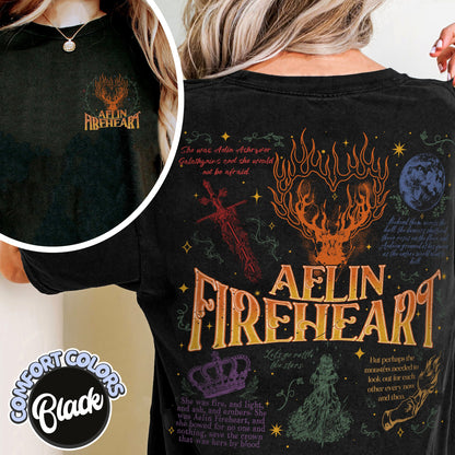 Throne Of Glass Fan Comfort Colors Shirt, Fireheart Tee, Bookish Shirt Acotar, Sjm Merch Acotar, Quote Bookish Gift, Aelin Quote Tee