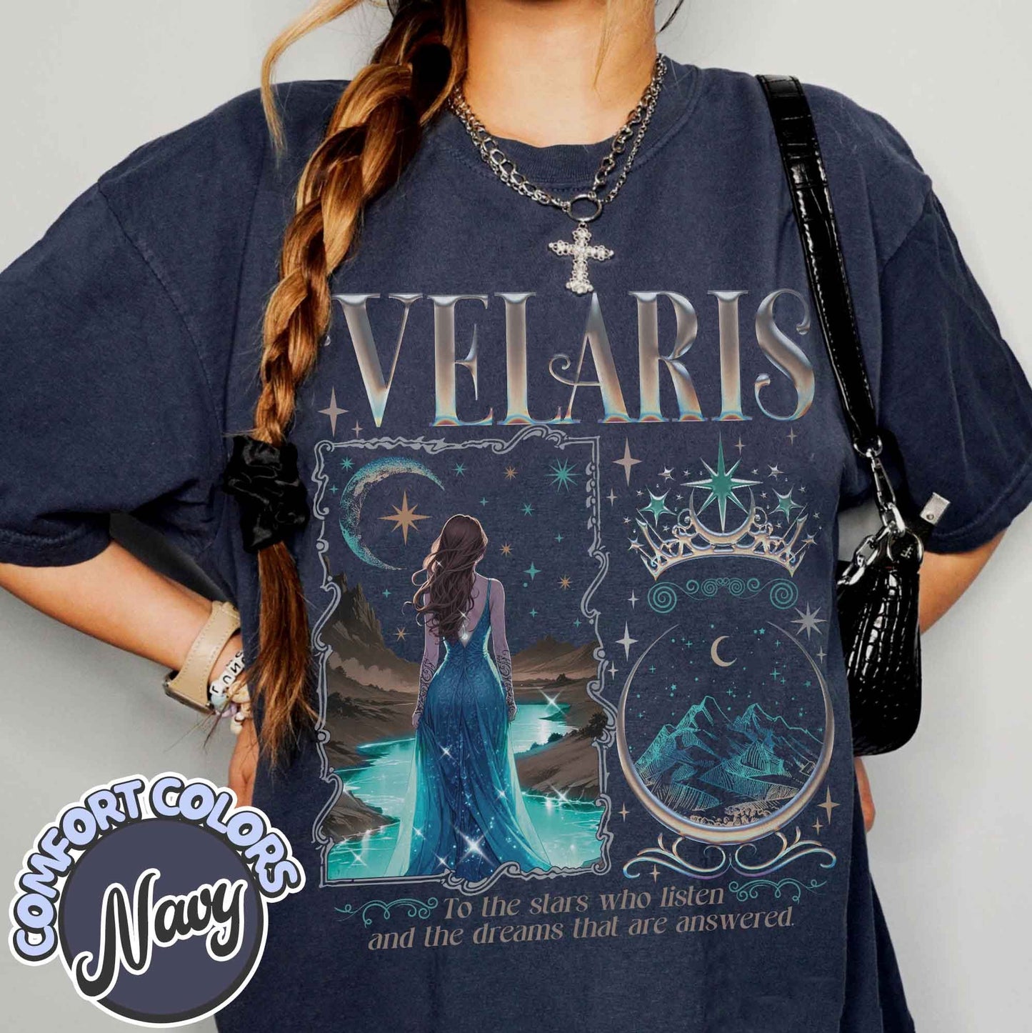 Velaris City of Starlight Acotar Comfort Colors Shirt, The Night Court Shirt, Court Of Dreams, Rhysand, Cassian, Sarah J Maas, Booklover Tee