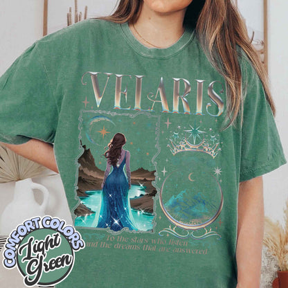 Velaris City of Starlight Acotar Comfort Colors Shirt, The Night Court Shirt, Court Of Dreams, Rhysand, Cassian, Sarah J Maas, Booklover Tee