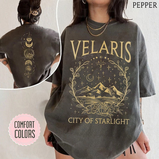 Velaris Shirt, ACOTAR shirt, acotar Merch, Night Court Shirt, City Of Starlight, Sarah J Mass House of Wind