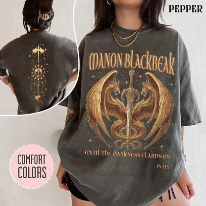 Manon Blackbeak Throne of Glass Comfort Colors Shirt | Rowan Whitethorn Shirt,Crescent City Shirt,Throne of Glass T-shirt