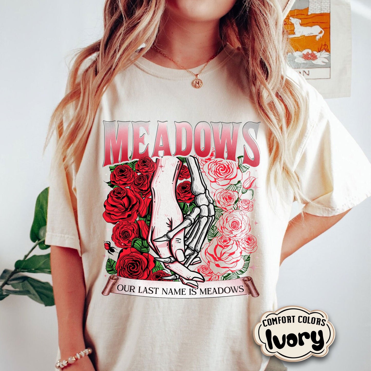 Meadows Comfort Colors Shirt, Haunting Adeline Merch, Bookish Merch, Hunting Adeline, Booktok Shirt, Dark Romance Gift, Bookish Shirt