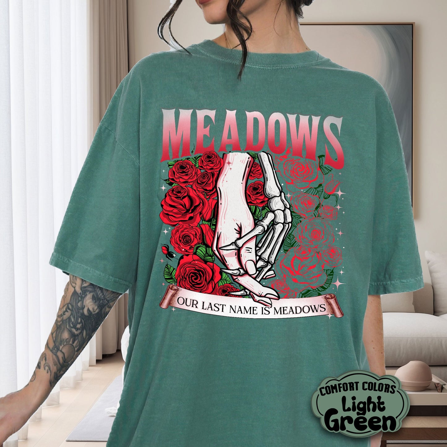 Meadows Comfort Colors Shirt, Haunting Adeline Merch, Bookish Merch, Hunting Adeline, Booktok Shirt, Dark Romance Gift, Bookish Shirt